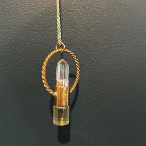Essential Oil Quartz Necklace